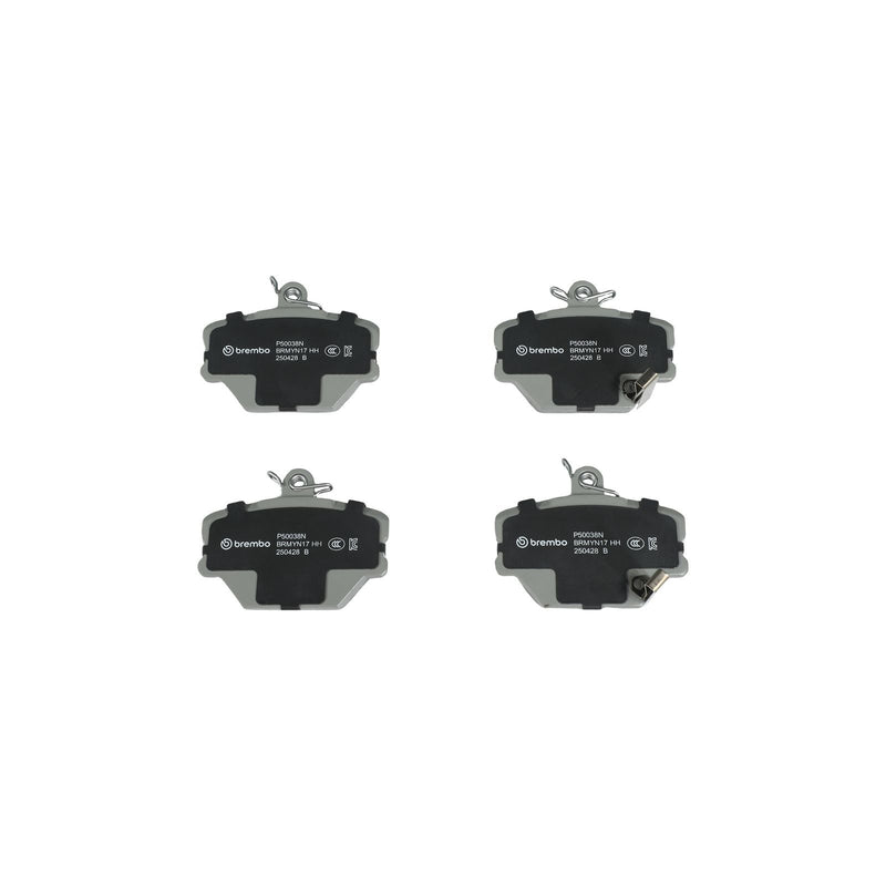 BREMBO Ceramic Front Disc Brake Pad Set - P50038N