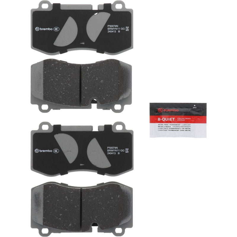 BREMBO Ceramic Front Disc Brake Pad Set - P50074N