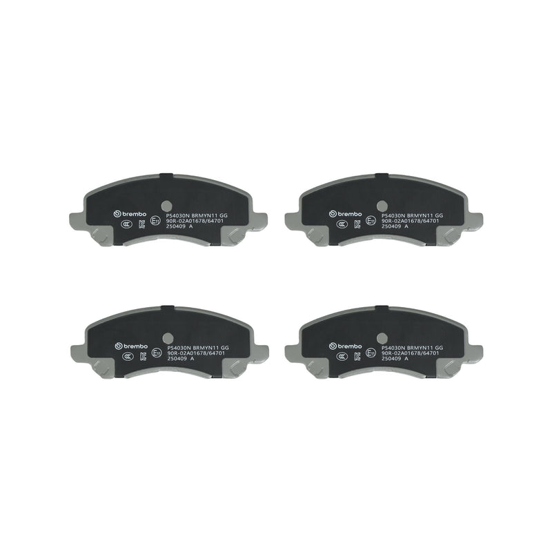 BREMBO Ceramic Front Disc Brake Pad Set - P54030N