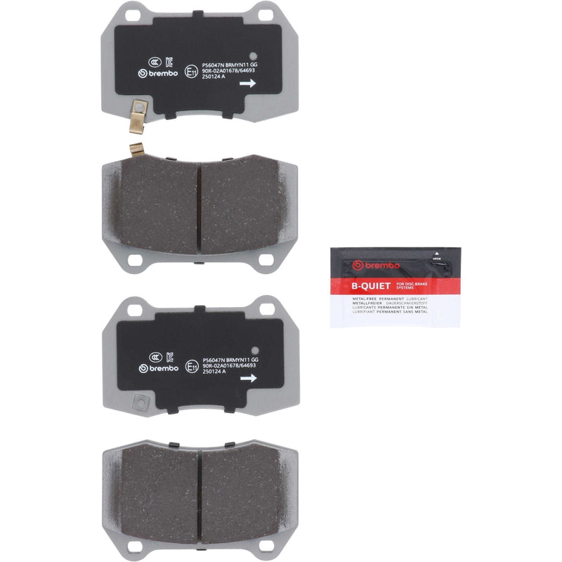 BREMBO Ceramic Front Disc Brake Pad Set - P56047N