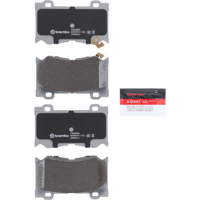 BREMBO Ceramic Front Disc Brake Pad Set - P56089N