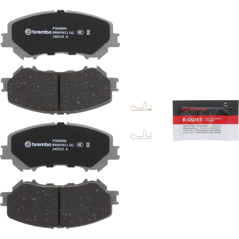 BREMBO Ceramic Front Disc Brake Pad Set - P56099N