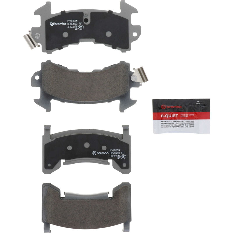 BREMBO Ceramic Front Disc Brake Pad Set - P59063N
