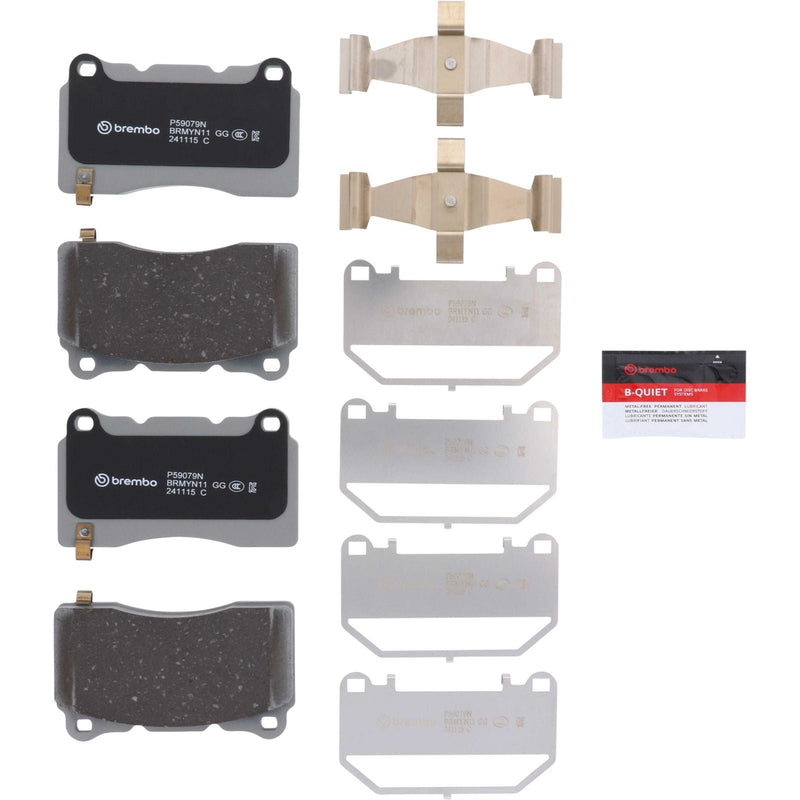 BREMBO Ceramic Front Disc Brake Pad Set - P59079N