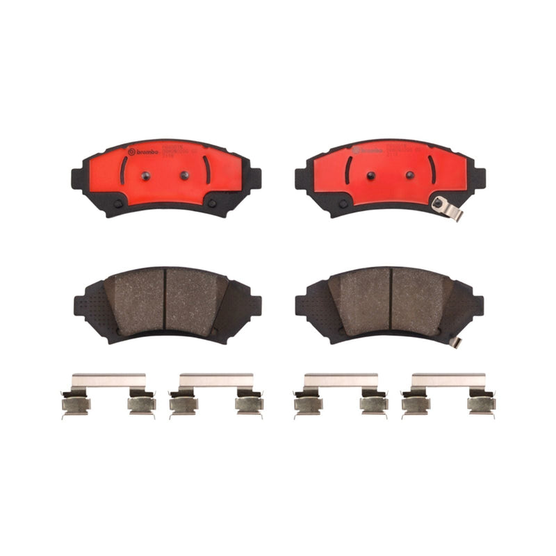 BREMBO Ceramic Front Disc Brake Pad Set - P64001N