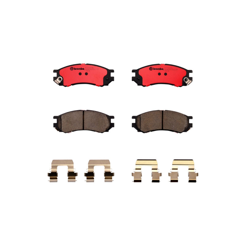 BREMBO Ceramic Front Disc Brake Pad Set - P73001N