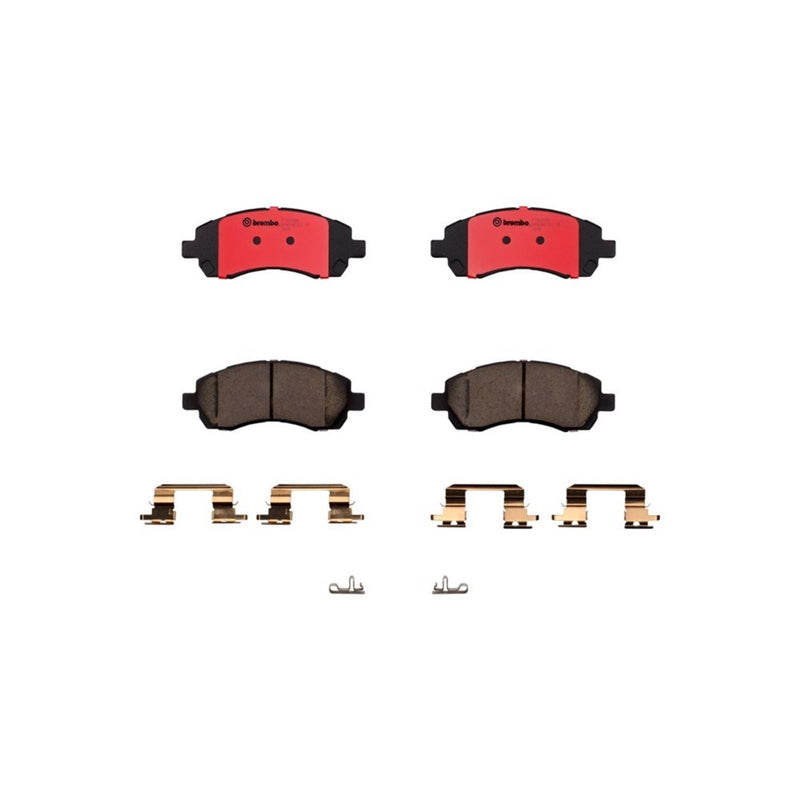 BREMBO Ceramic Front Disc Brake Pad Set - P78009N
