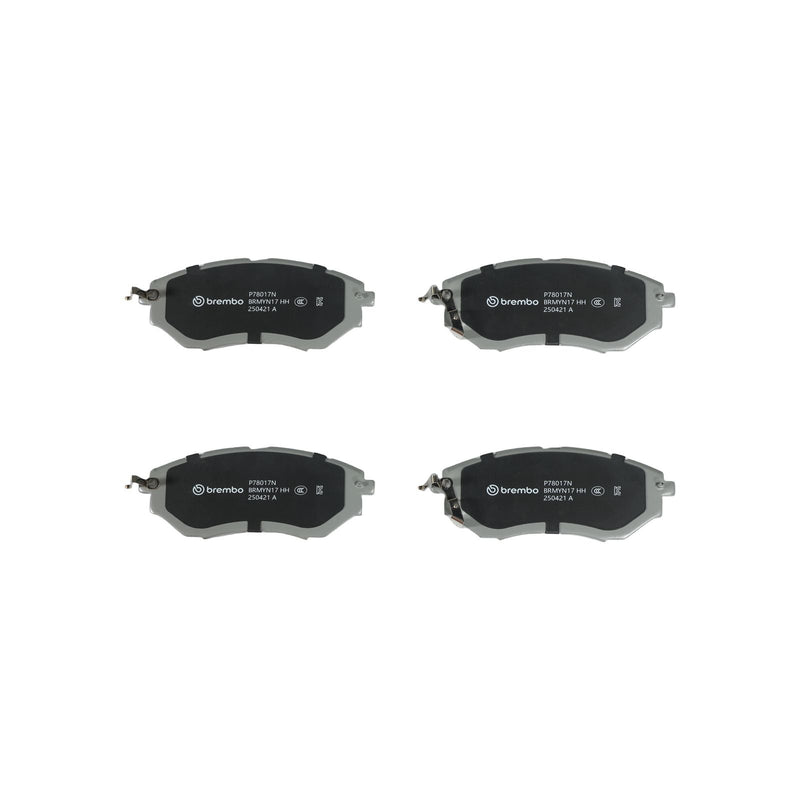 BREMBO Ceramic Front Disc Brake Pad Set - P78017N