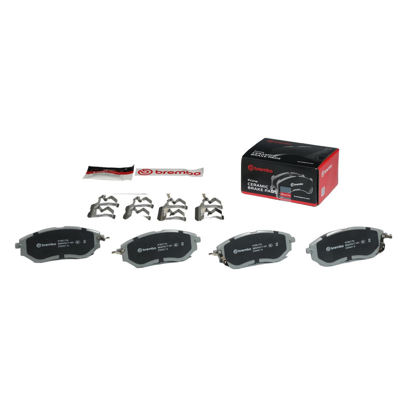 BREMBO Ceramic Front Disc Brake Pad Set - P78017N