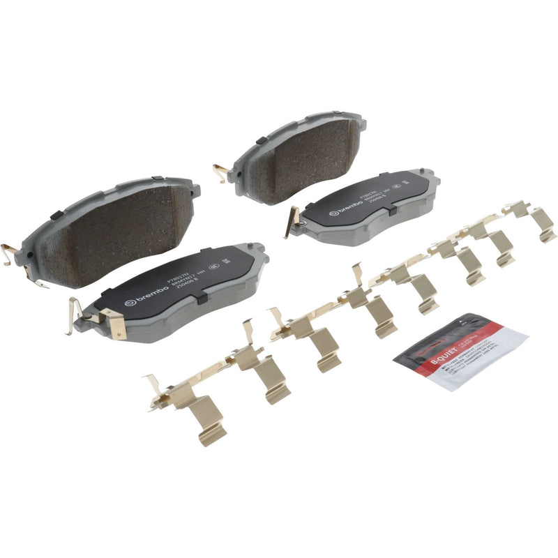 BREMBO Ceramic Front Disc Brake Pad Set - P78017N