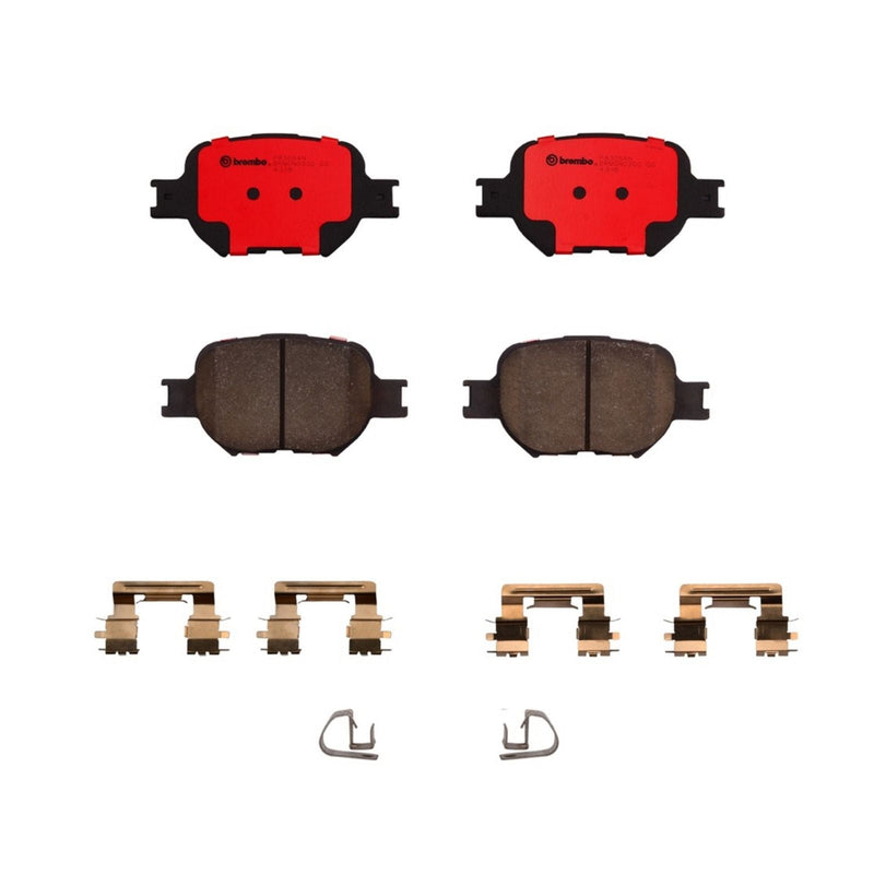 BREMBO Ceramic Front Disc Brake Pad Set - P83054N