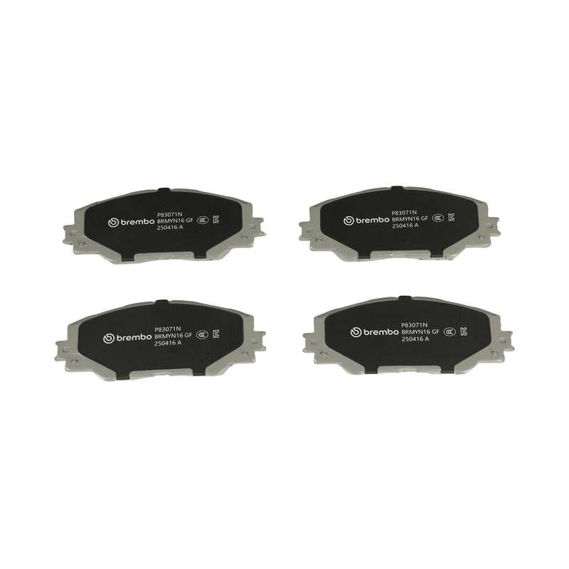 BREMBO Ceramic Front Disc Brake Pad Set - P83071N