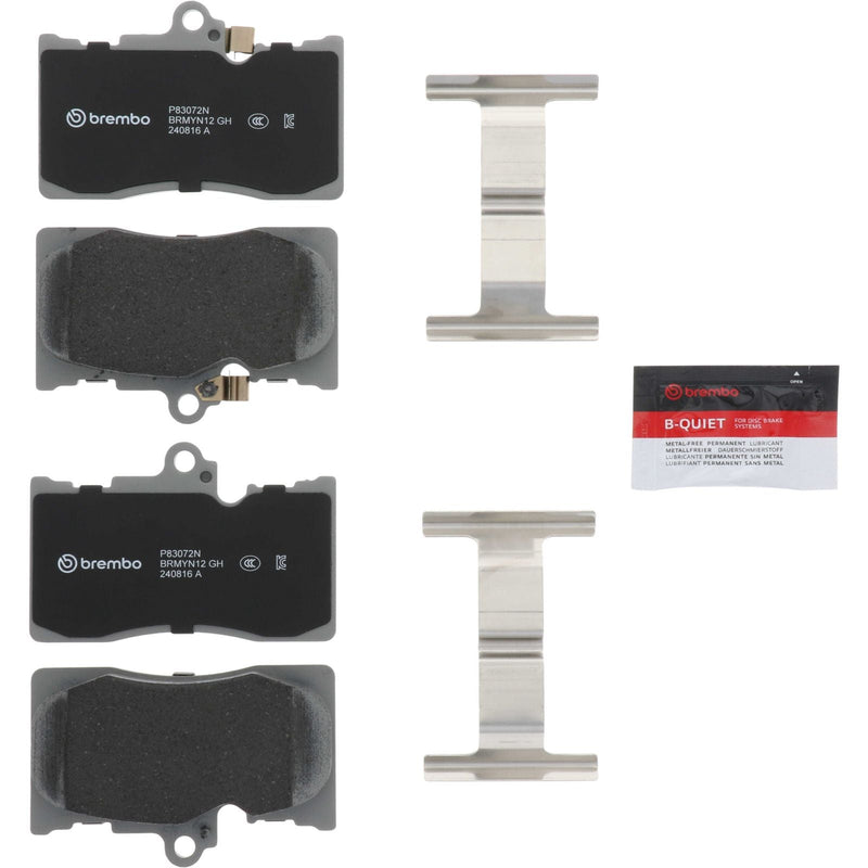 BREMBO Ceramic Front Disc Brake Pad Set - P83072N