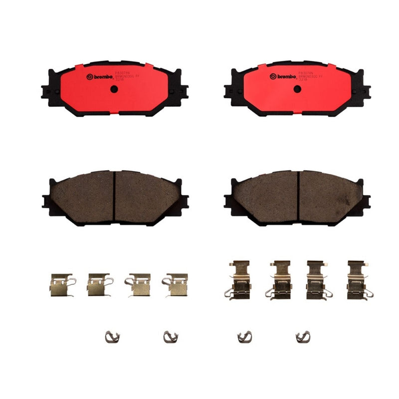 BREMBO Ceramic Front Disc Brake Pad Set - P83074N