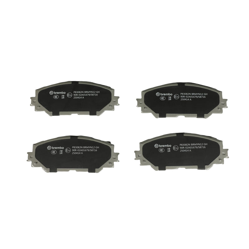 BREMBO Ceramic Front Disc Brake Pad Set - P83082N