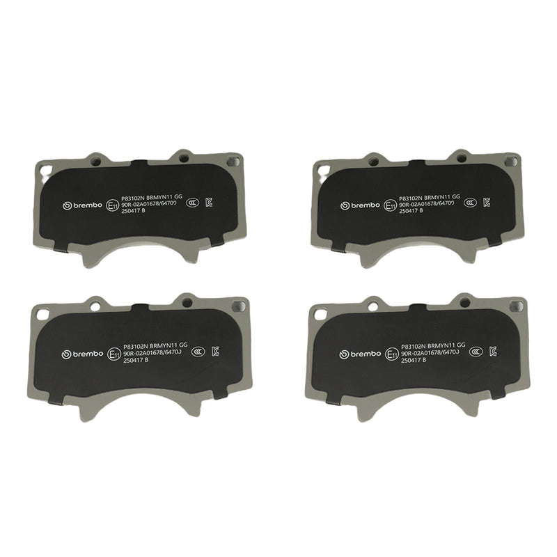 BREMBO Ceramic Front Disc Brake Pad Set - P83102N