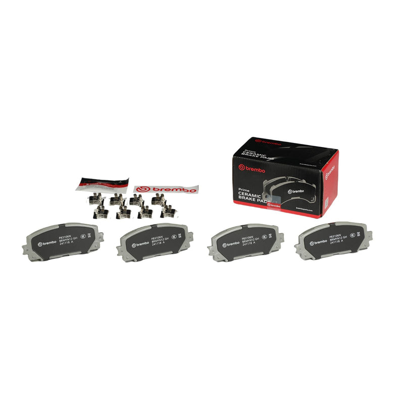 BREMBO Ceramic Front Disc Brake Pad Set - P83106N