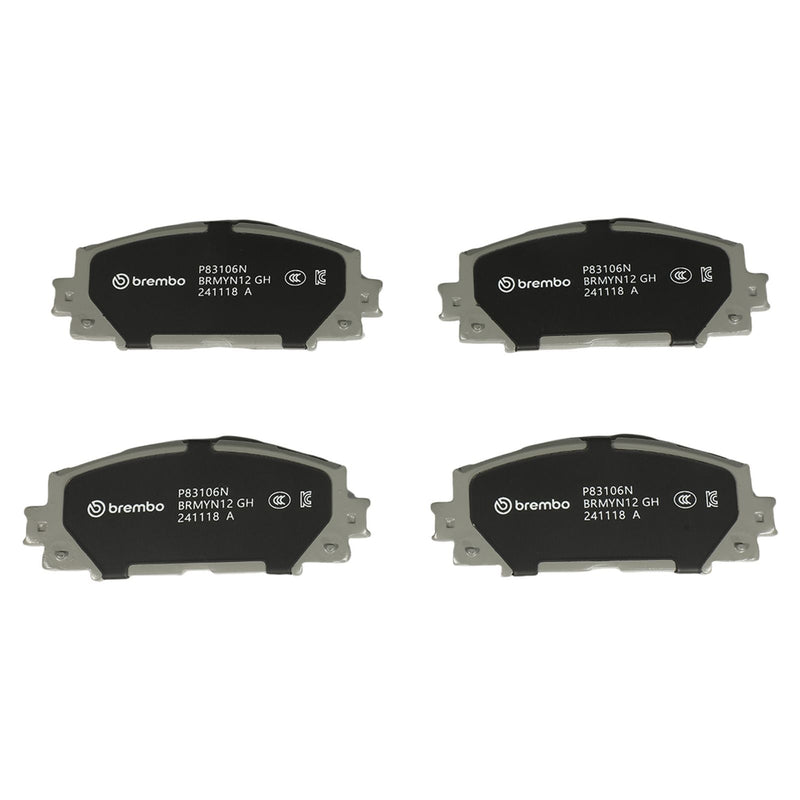 BREMBO Ceramic Front Disc Brake Pad Set - P83106N