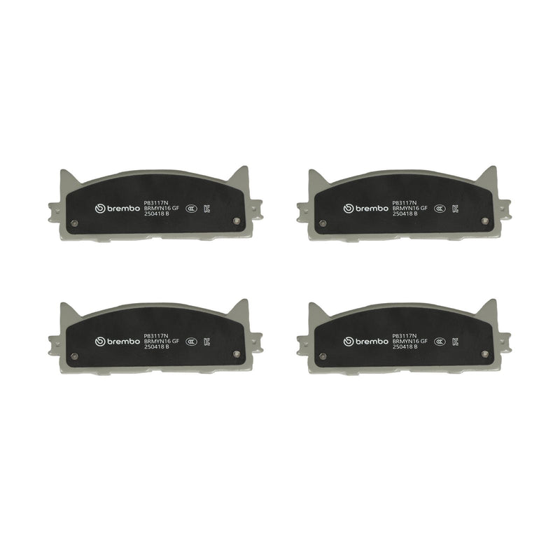 BREMBO Ceramic Front Disc Brake Pad Set - P83117N