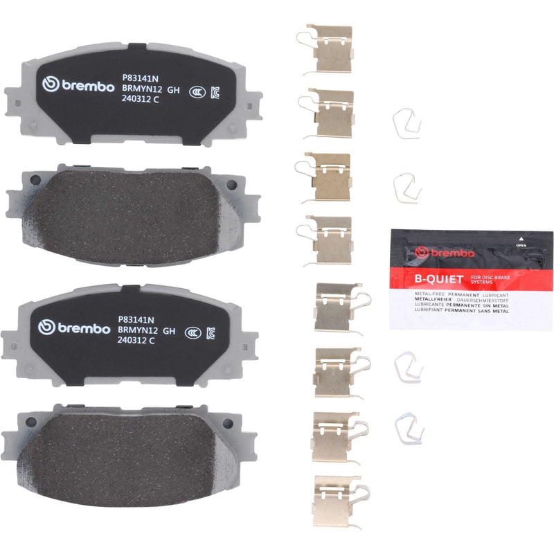 BREMBO Ceramic Front Disc Brake Pad Set - P83141N