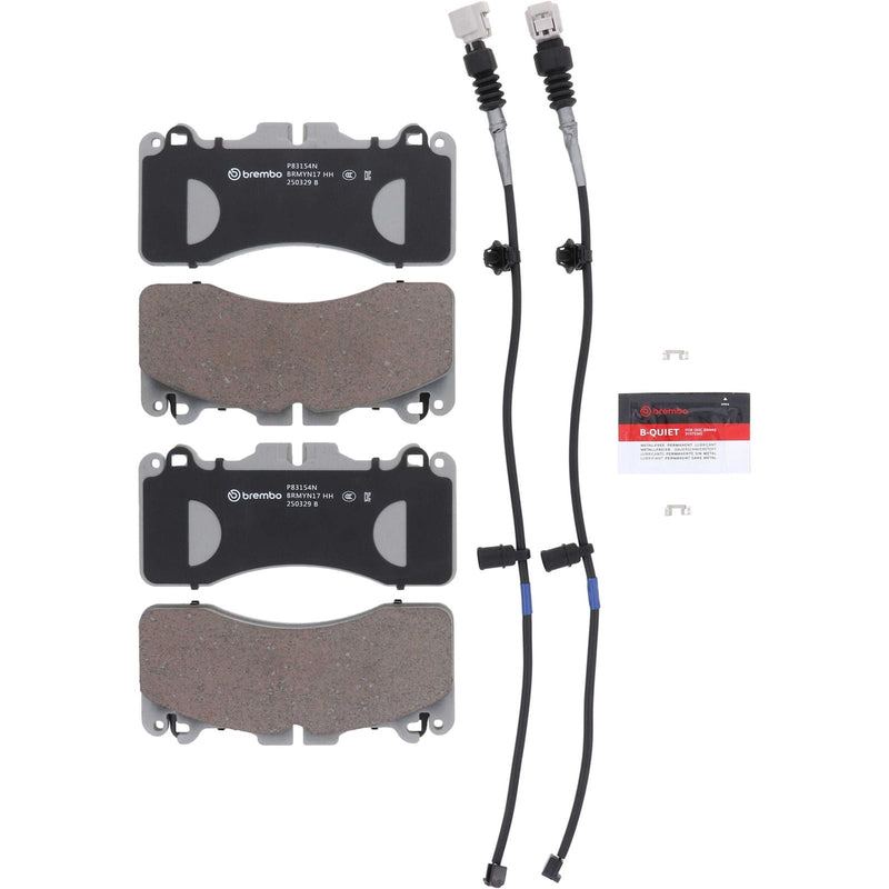 BREMBO Ceramic Front Disc Brake Pad Set - P83154N