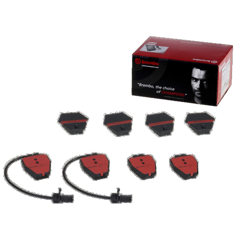 BREMBO Ceramic Front Disc Brake Pad Set - P85067N