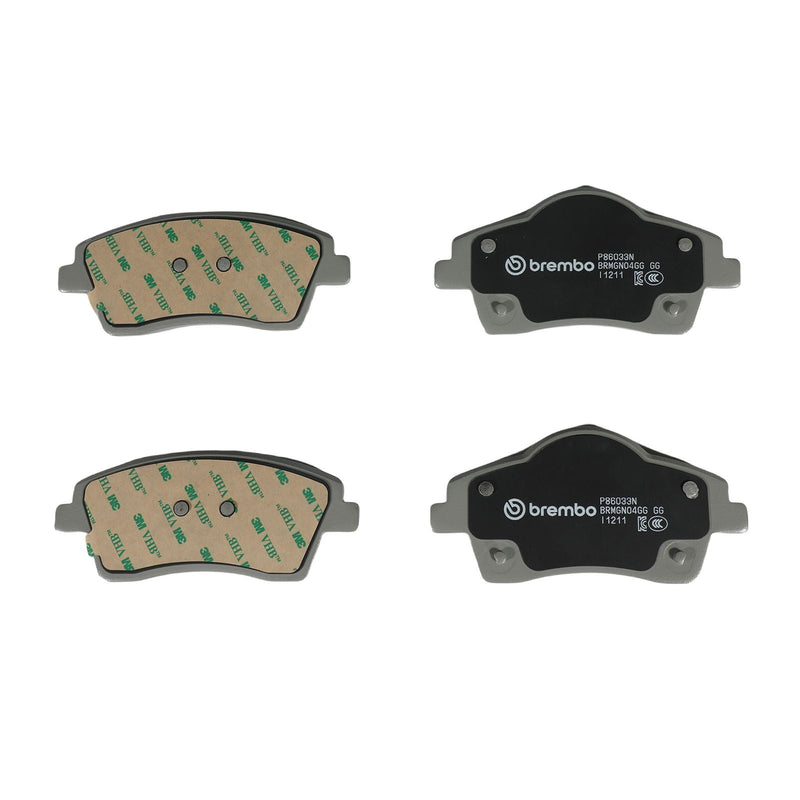 BREMBO Ceramic Front Disc Brake Pad Set - P86033N