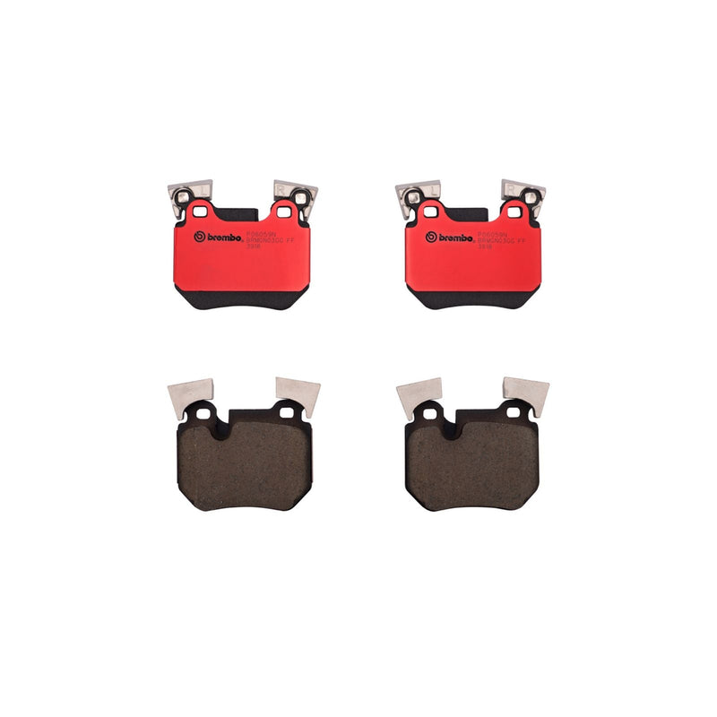 BREMBO Ceramic Rear Disc Brake Pad Set - P06059N