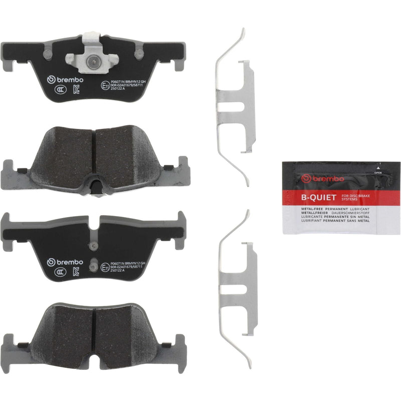 BREMBO Ceramic Rear Disc Brake Pad Set - P06071N