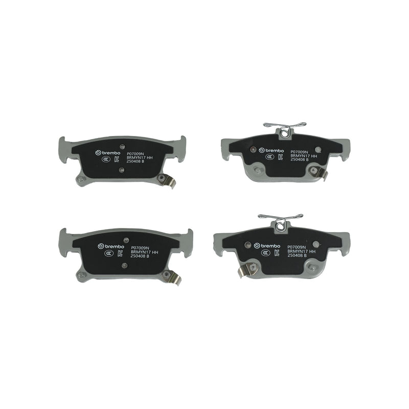 BREMBO Ceramic Rear Disc Brake Pad Set - P07009N