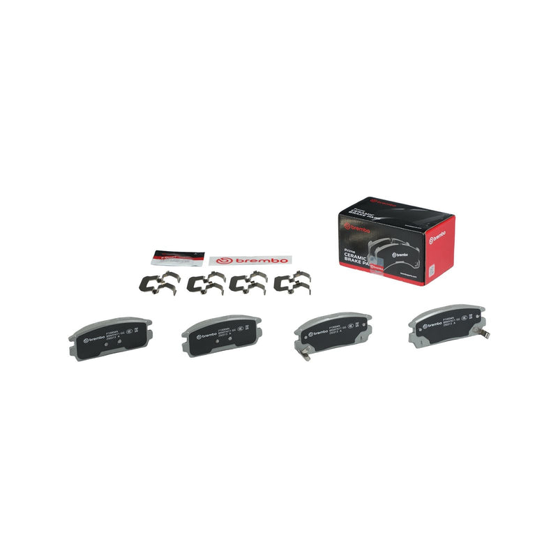 BREMBO Ceramic Rear Disc Brake Pad Set - P10004N