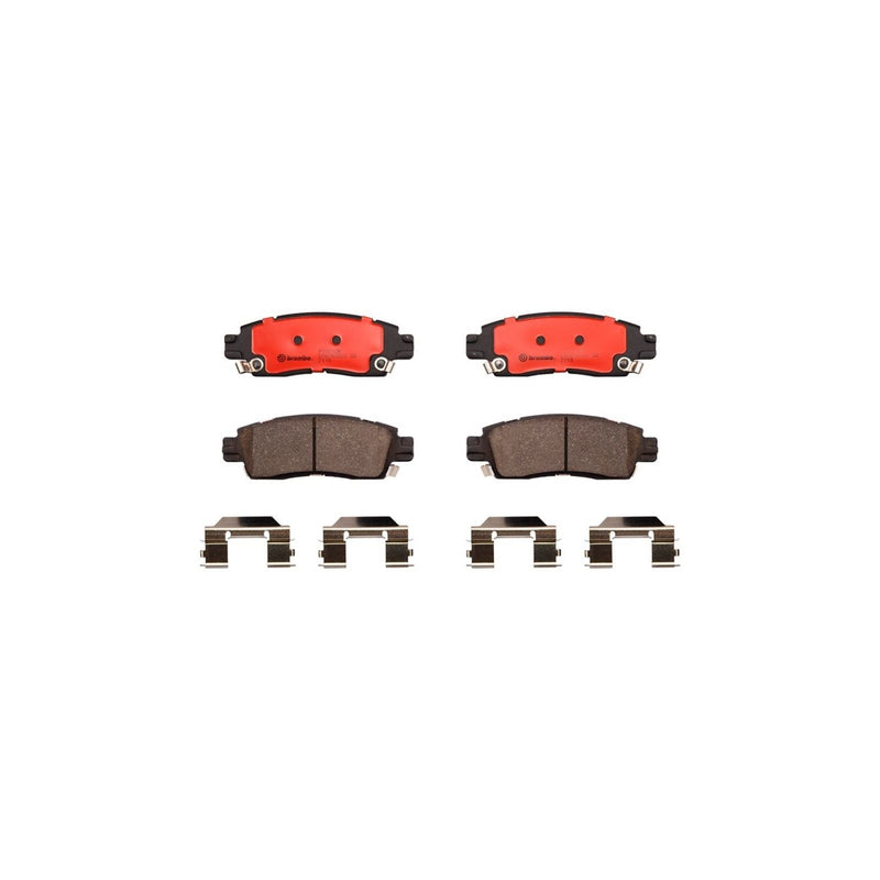 BREMBO Ceramic Rear Disc Brake Pad Set - P10010N