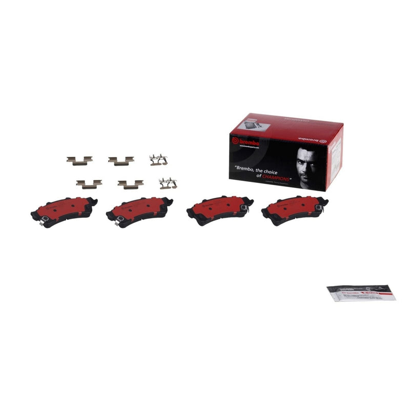 BREMBO Ceramic Rear Disc Brake Pad Set - P10028N