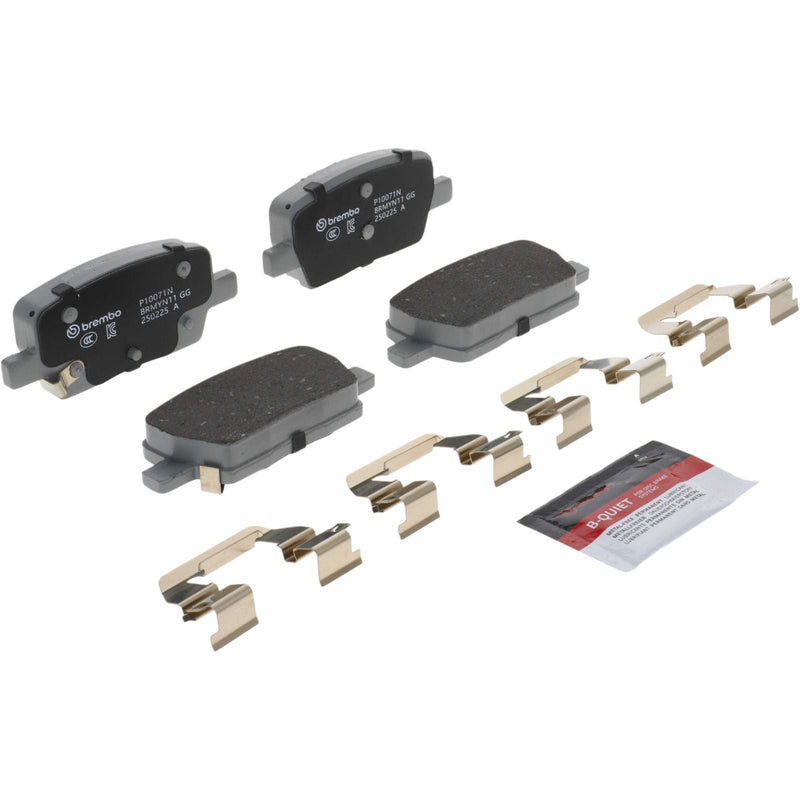 BREMBO Ceramic Rear Disc Brake Pad Set - P10071N