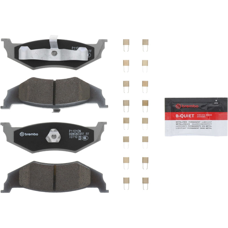 BREMBO Ceramic Rear Disc Brake Pad Set - P11010N