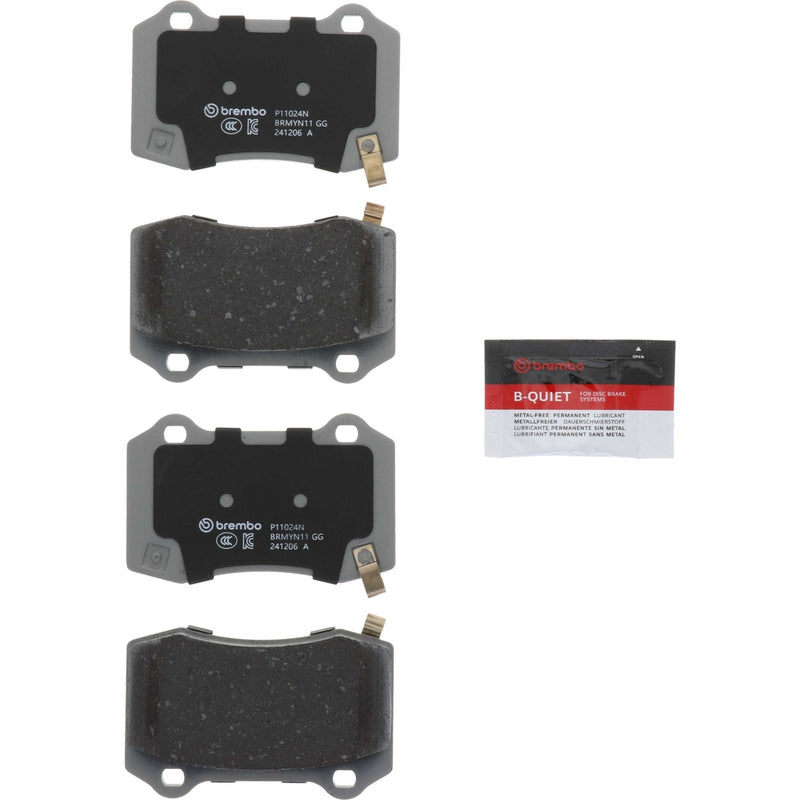 BREMBO Ceramic Rear Disc Brake Pad Set - P11024N