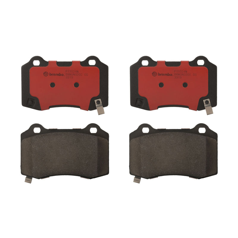 BREMBO Ceramic Rear Disc Brake Pad Set - P11024N