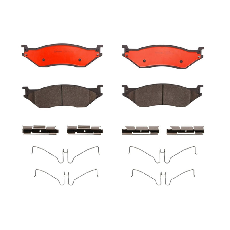 BREMBO Ceramic Rear Disc Brake Pad Set - P11037N