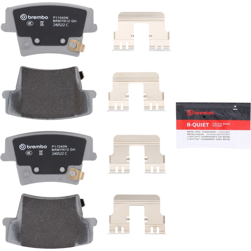 BREMBO Ceramic Rear Disc Brake Pad Set - P11040N