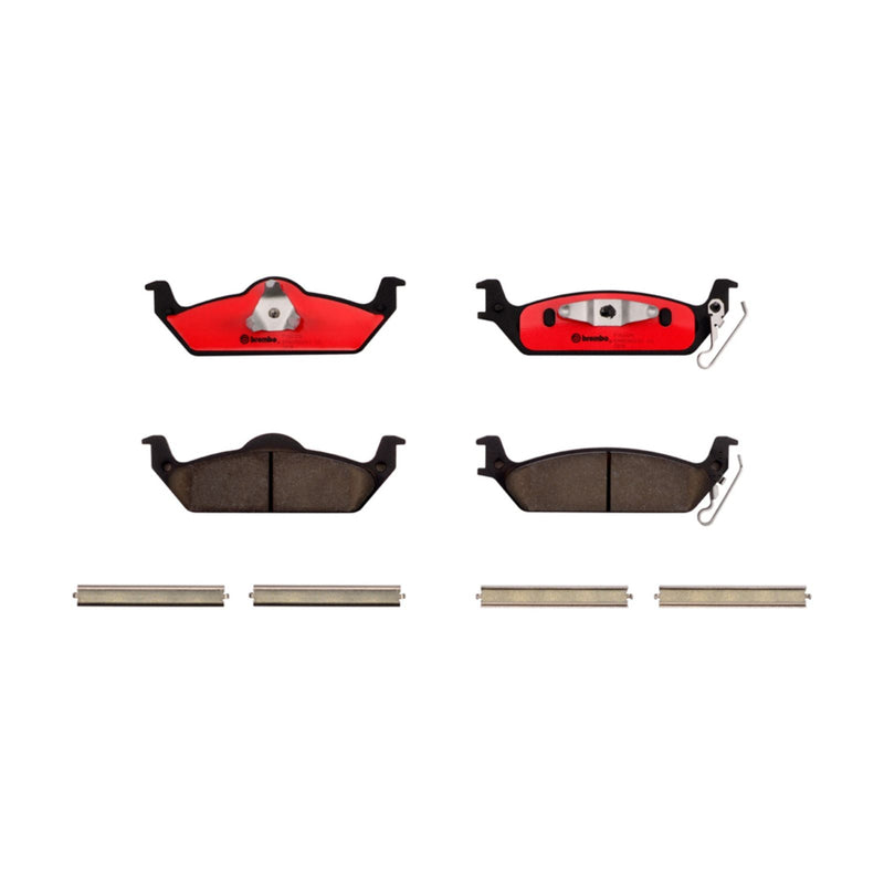 BREMBO Ceramic Rear Disc Brake Pad Set - P15012N