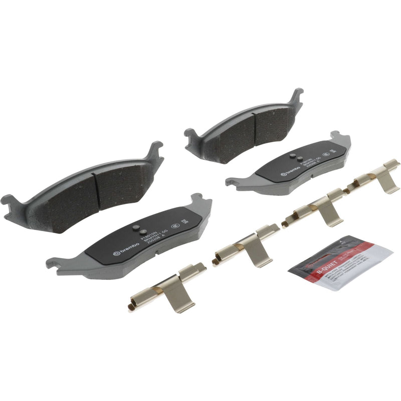 BREMBO Ceramic Rear Disc Brake Pad Set - P18010N