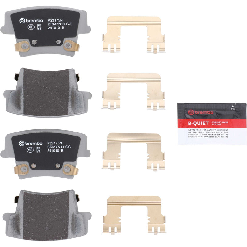 BREMBO Ceramic Rear Disc Brake Pad Set - P23175N
