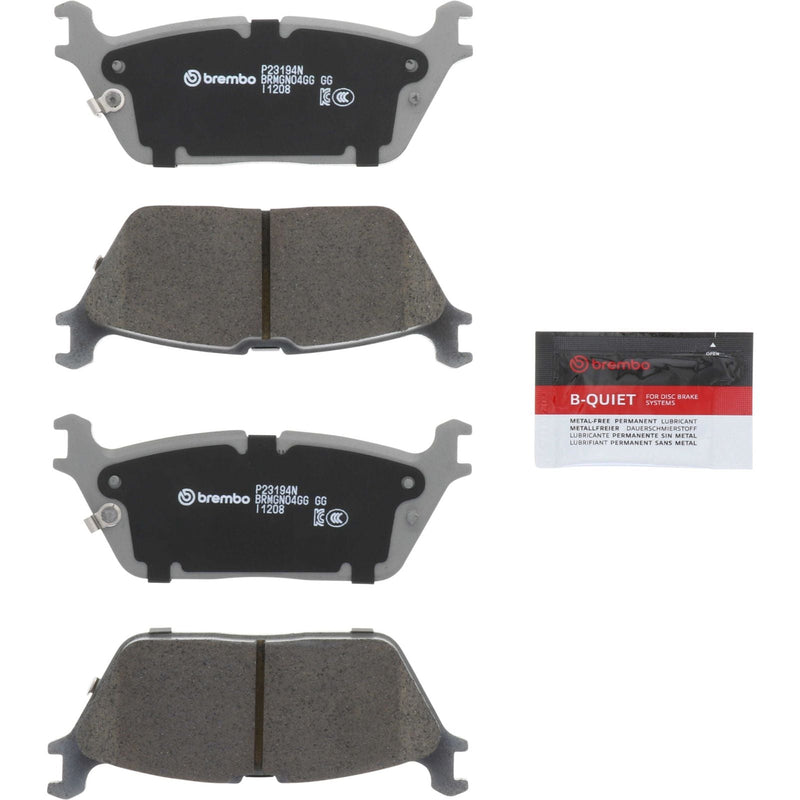 BREMBO Ceramic Rear Disc Brake Pad Set - P23194N
