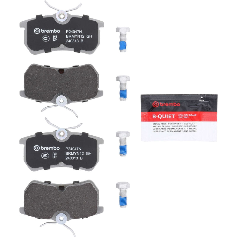 BREMBO Ceramic Rear Disc Brake Pad Set - P24047N