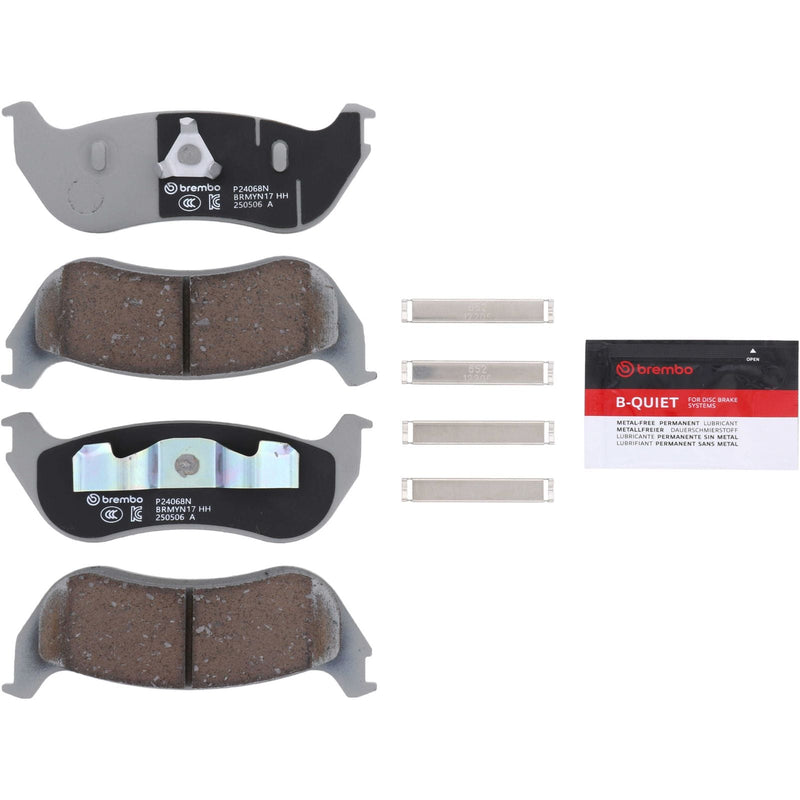 BREMBO Ceramic Rear Disc Brake Pad Set - P24068N
