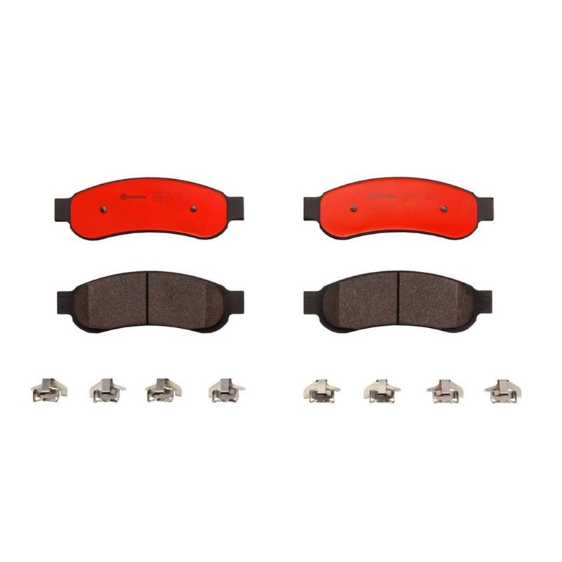 BREMBO Ceramic Rear Disc Brake Pad Set - P24117N