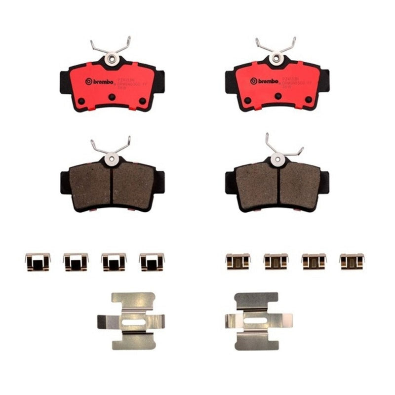 BREMBO Ceramic Rear Disc Brake Pad Set - P24133N
