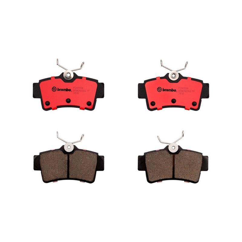 BREMBO Ceramic Rear Disc Brake Pad Set - P24155N