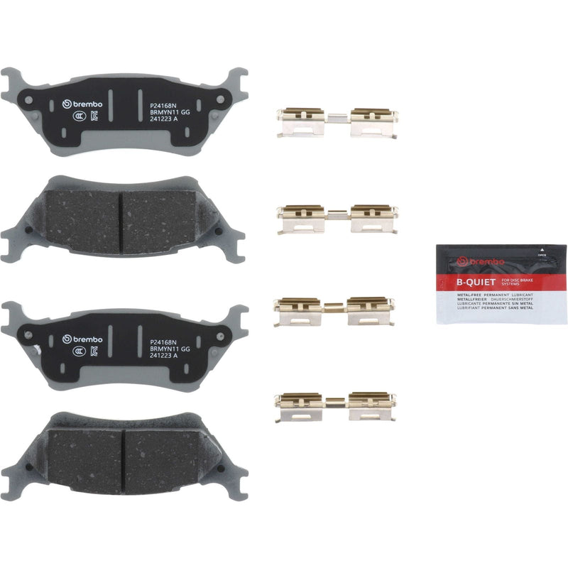 BREMBO Ceramic Rear Disc Brake Pad Set - P24168N