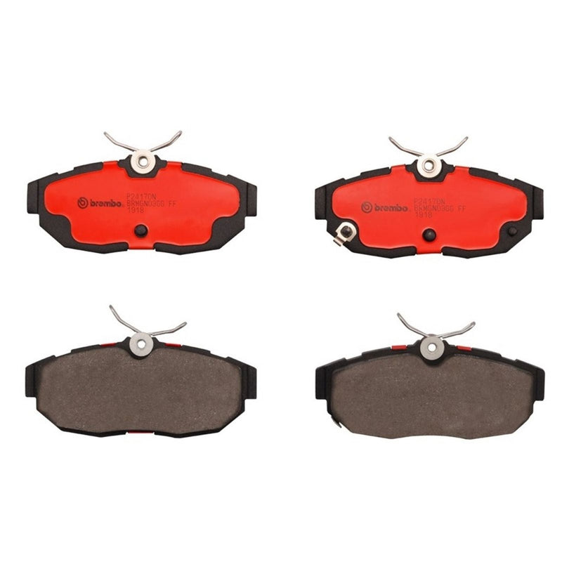 BREMBO Ceramic Rear Disc Brake Pad Set - P24170N